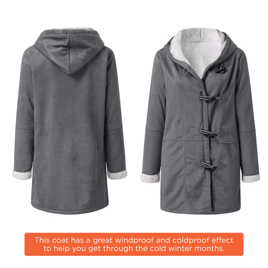 Ceylan Sherpa Lined Winter Jacket - Image 4