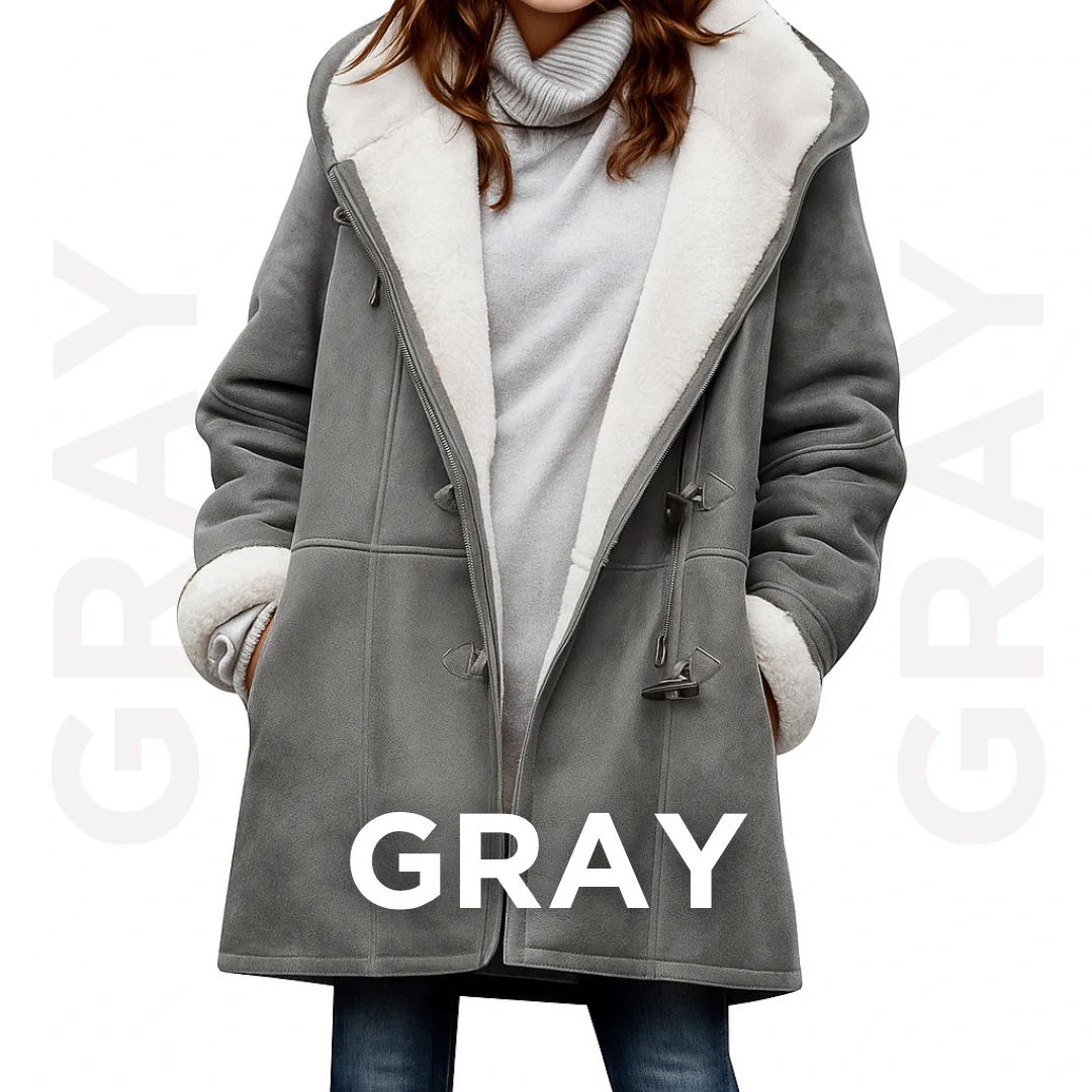 Ceylan Sherpa Lined Winter Jacket - Image 9