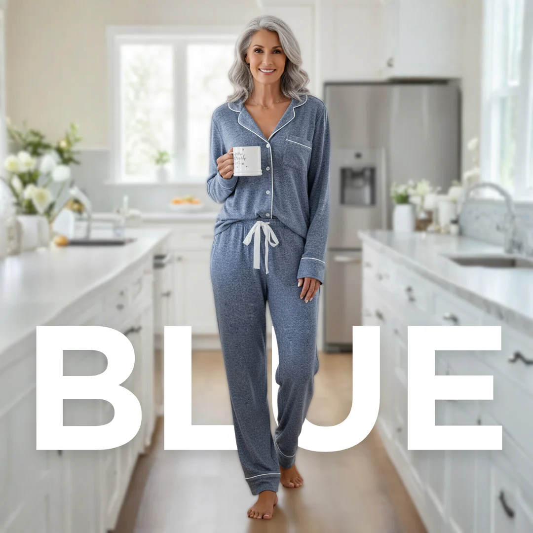 Ceylan Women’s Long Sleeve Pajama Set - Image 10