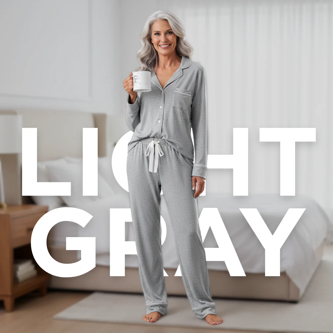 Ceylan Women’s Long Sleeve Pajama Set - Image 9