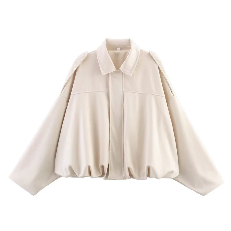 Ceylan Cozy Suede Bomber Jacket - Image 12