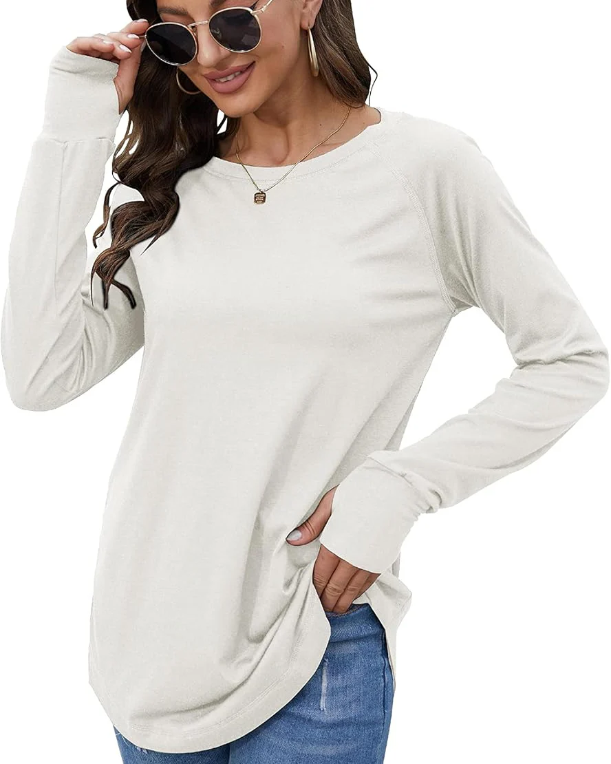Ceylan Women¡¯s Long Sleeve Tunic Top With Thumbhole Cuffs - Image 6