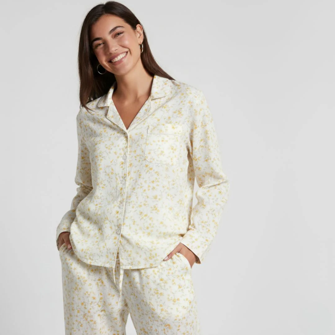 Ceylan Women’s Muslin Pajama Set Soft Cotton Gauze Lounge - Image 10