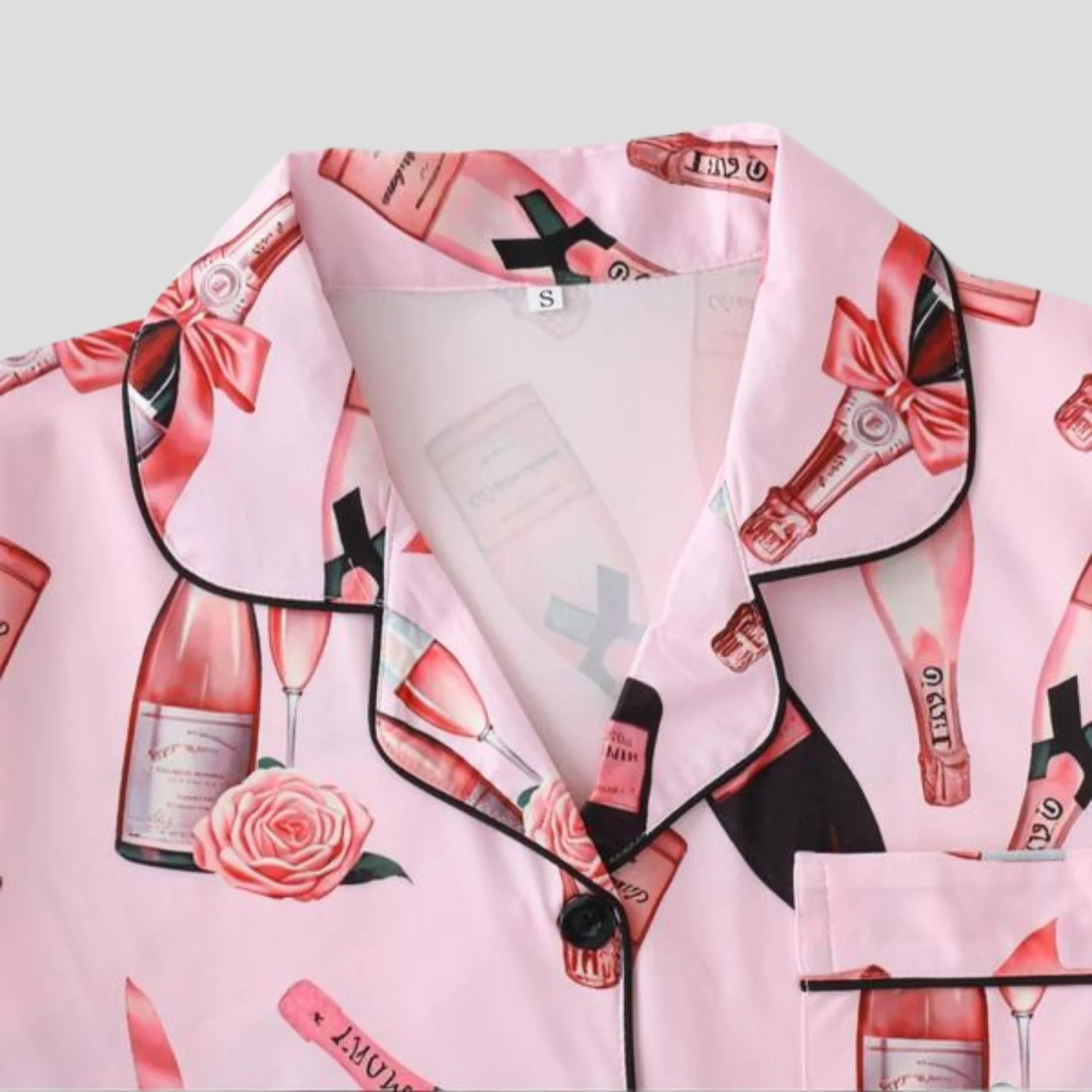 Ceylan Women¡¯s Pajama Set Silky Short Loungewear - Image 7