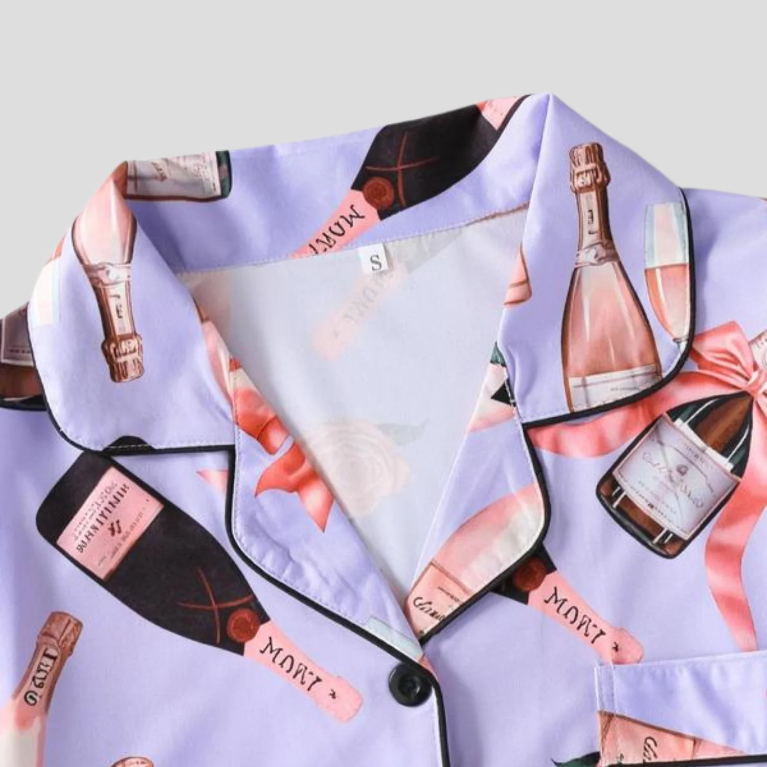 Ceylan Women¡¯s Pajama Set Silky Short Loungewear - Image 9