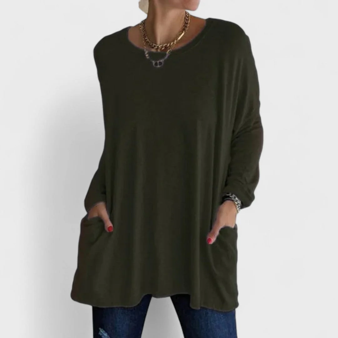 Ceylan Women¡¯s Relaxed Knit Tunic Top Flowy Fit - Image 11