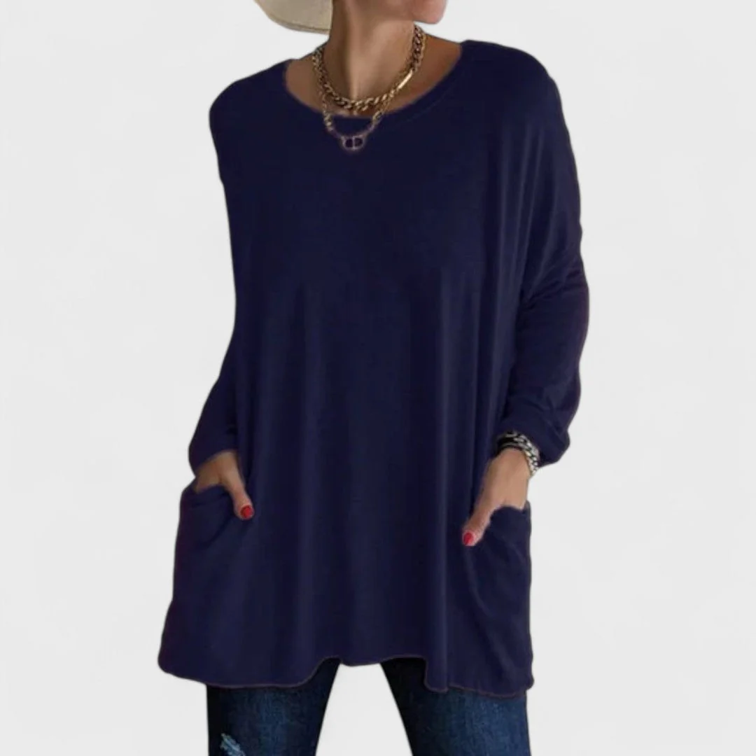 Ceylan Women¡¯s Relaxed Knit Tunic Top Flowy Fit - Image 12
