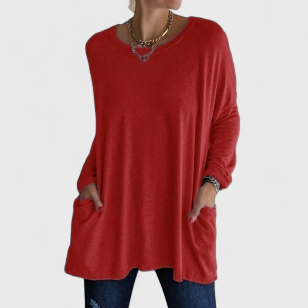 Ceylan Women¡¯s Relaxed Knit Tunic Top Flowy Fit - Image 13