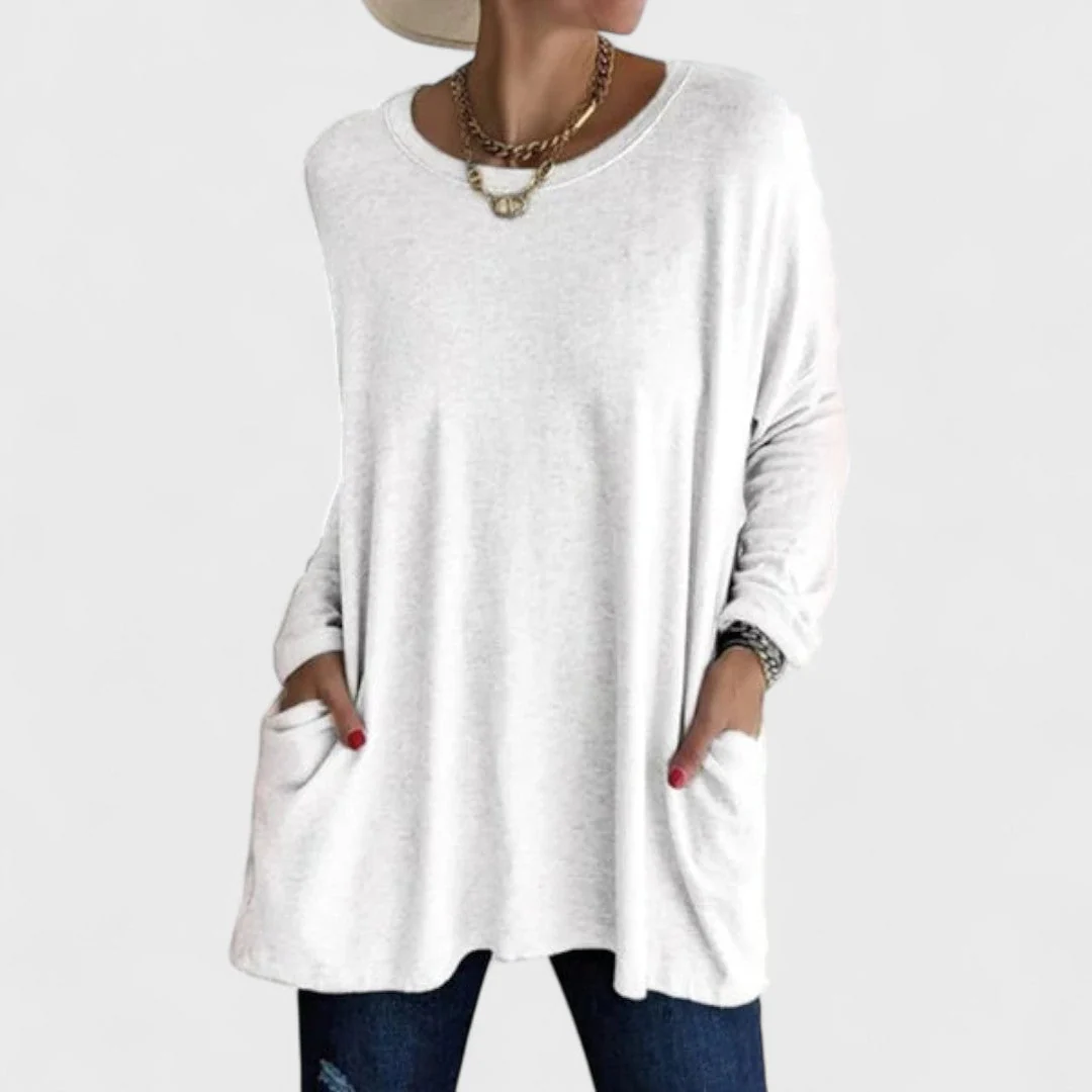 Ceylan Women¡¯s Relaxed Knit Tunic Top Flowy Fit - Image 7