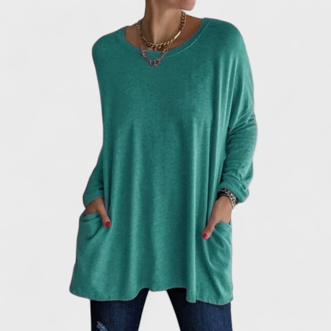 Ceylan Women¡¯s Relaxed Knit Tunic Top Flowy Fit - Image 8