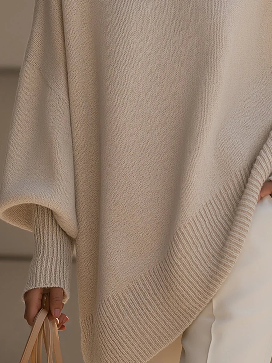 Ceylan Women¡¯s Oversized Tunic Sweater with Dolman Sleeves - Image 10