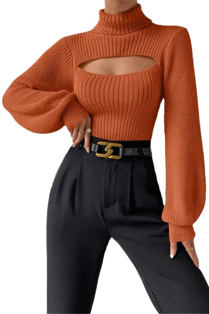 Ceylan Women’s Textured Knit Sweater Cozy Pullover Top - Image 3