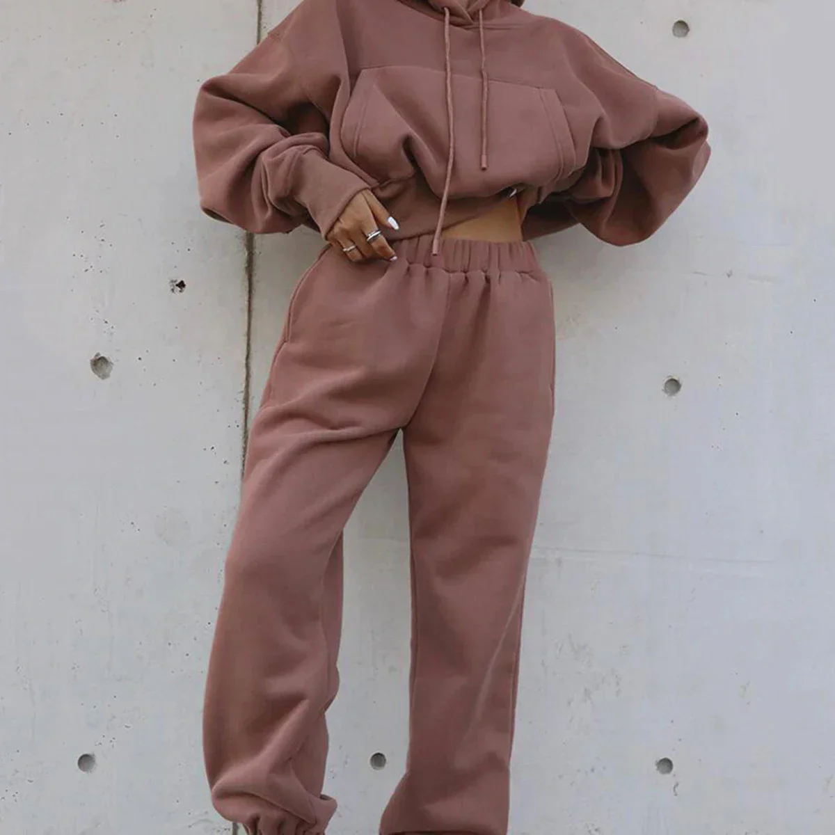 Ceylan Women¡¯s Two Piece Ribbed Knit Sweater & Pant Set - Image 12