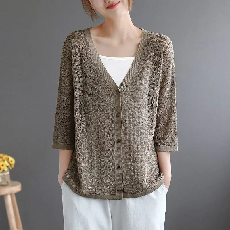 Ceylan Women’s V-Neck Blouse Soft Touch Relaxed Fit - Image 2
