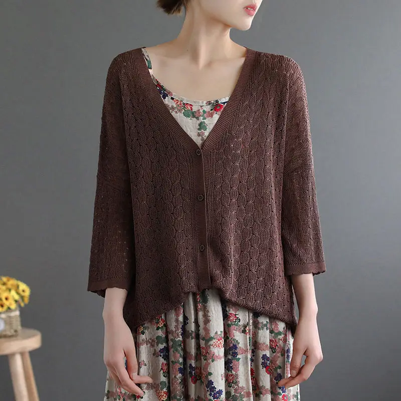 Ceylan Women’s V-Neck Blouse Soft Touch Relaxed Fit - Image 5