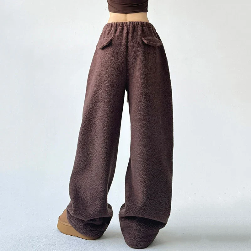 Ceylan Women¡¯s Wide Leg CloudSoft Blanket Pants Oversized Fit - Image 10