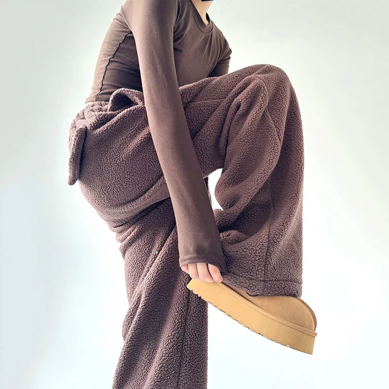 Ceylan Women¡¯s Wide Leg CloudSoft Blanket Pants Oversized Fit - Image 12
