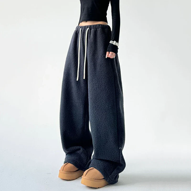 Ceylan Women¡¯s Wide Leg CloudSoft Blanket Pants Oversized Fit - Image 4