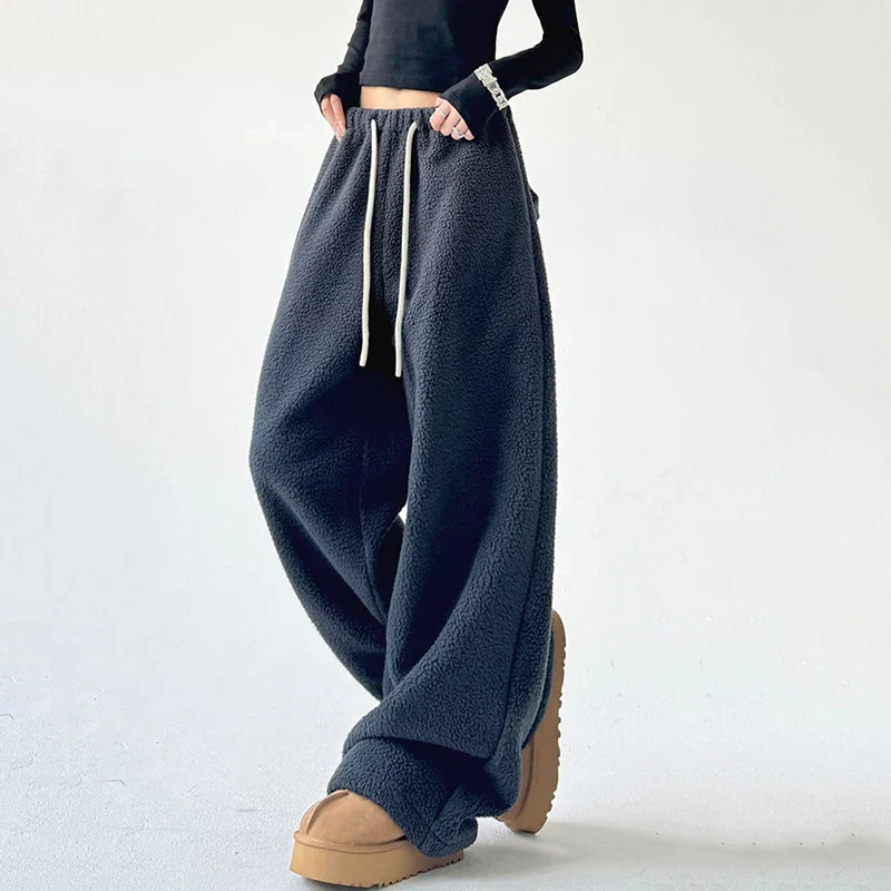 Ceylan Women¡¯s Wide Leg CloudSoft Blanket Pants Oversized Fit - Image 6