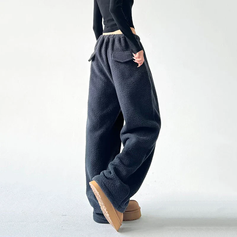 Ceylan Women¡¯s Wide Leg CloudSoft Blanket Pants Oversized Fit - Image 7