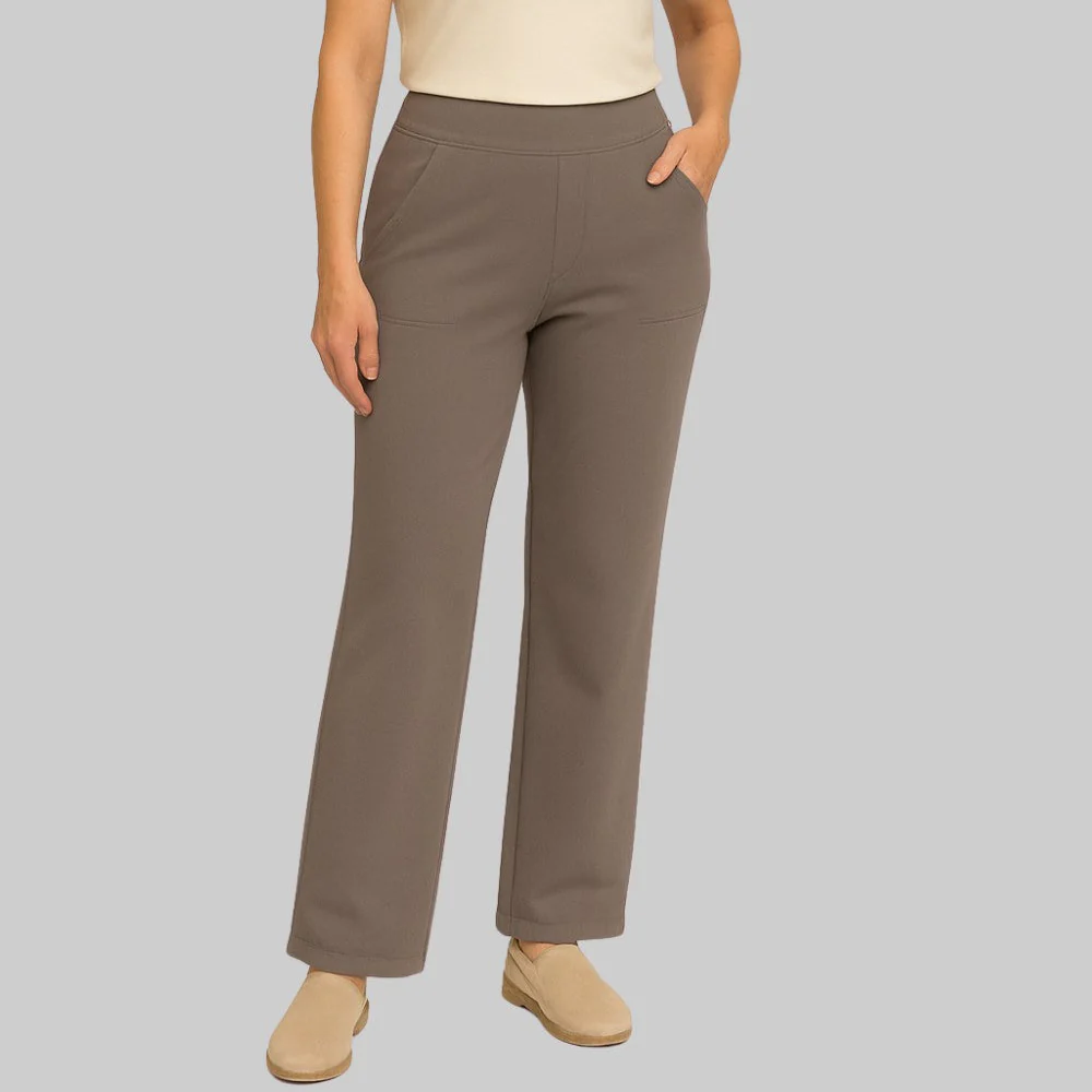 Ceylan Women¡¯s Wide Leg Trousers High Waist Stretch Fit - Image 11