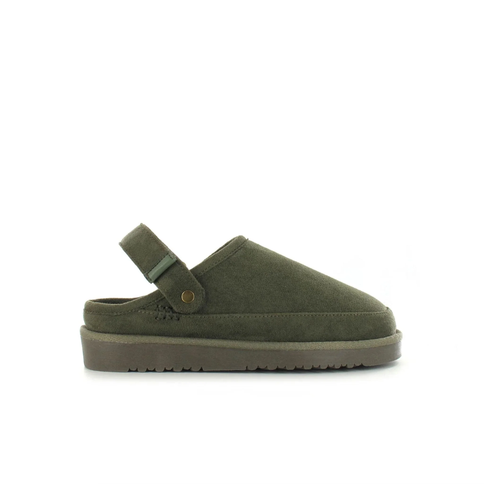 Ceylan Women's Memory Foam Faux Fur Ankle Strap Slippers - Image 3