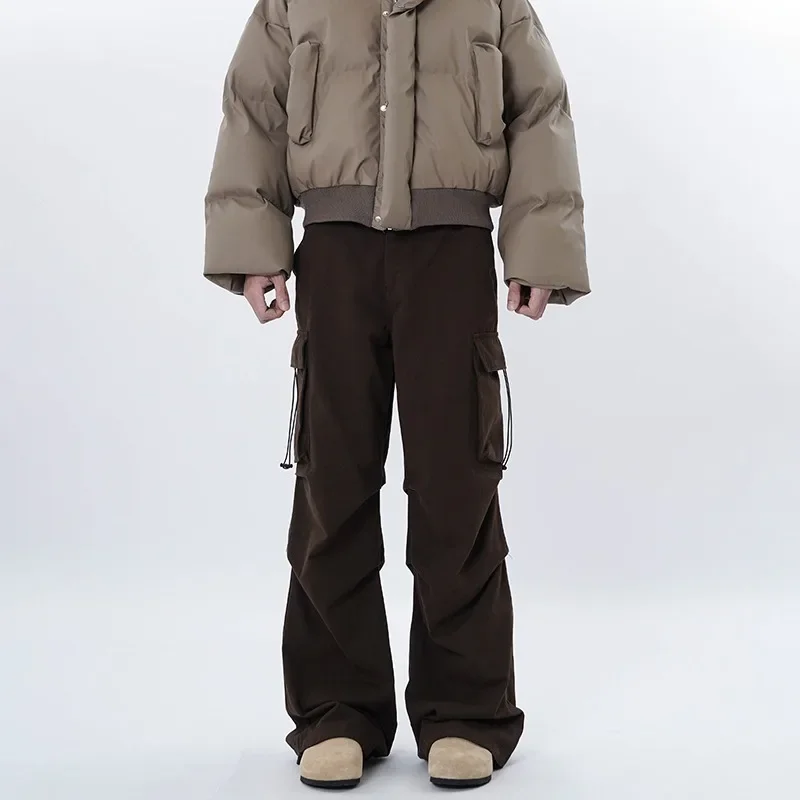 Ceylan Women's Wide Leg Cargo Pants Baggy Utility Style - Image 4